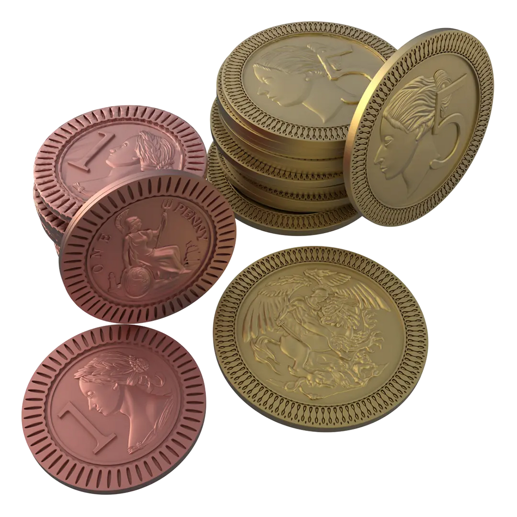 [SPIEL23] Darwin’s Journey: Metal Coins